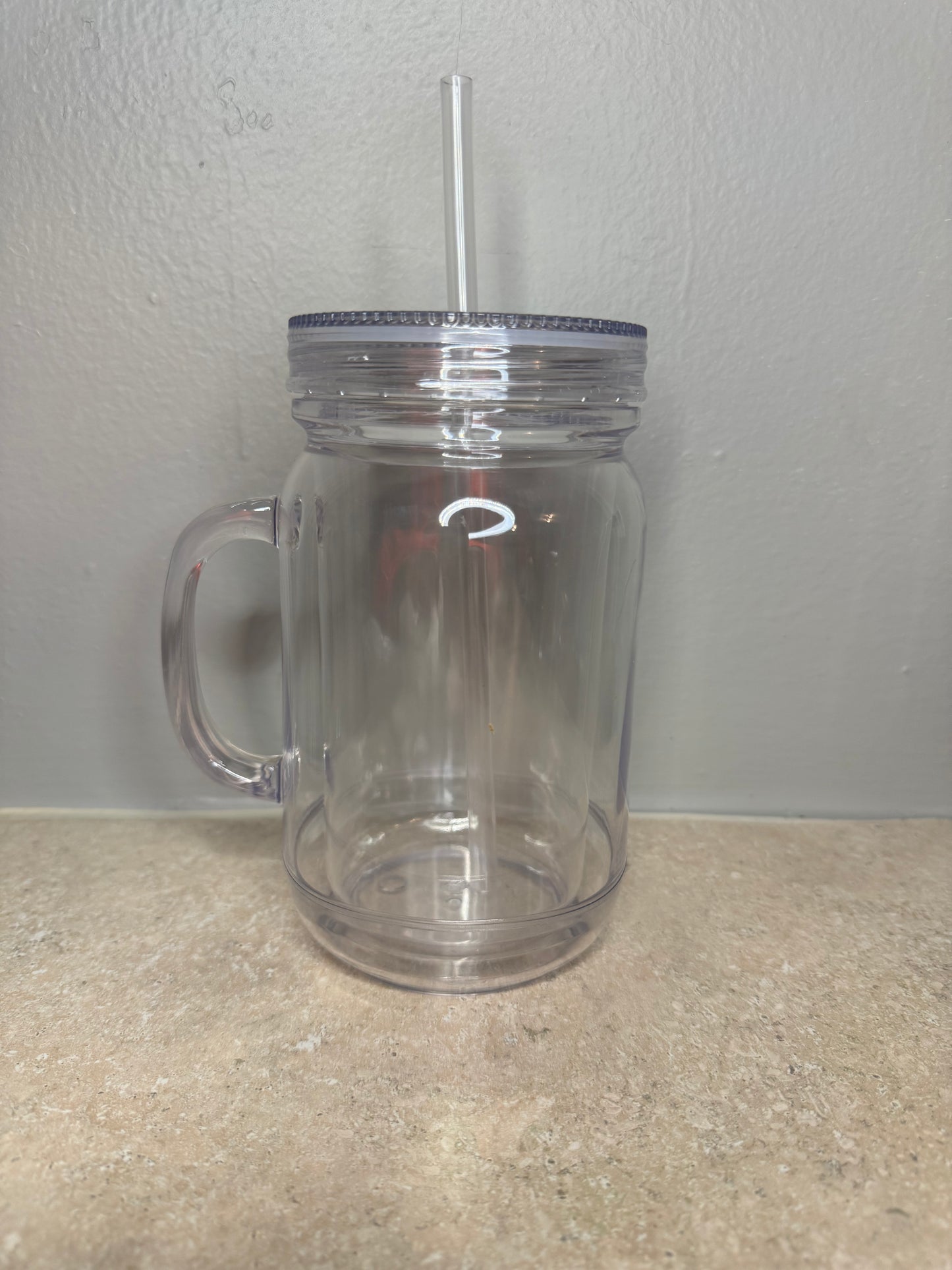 20oz Acrylic Mug with handle