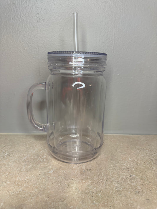 20oz Acrylic Mug with handle